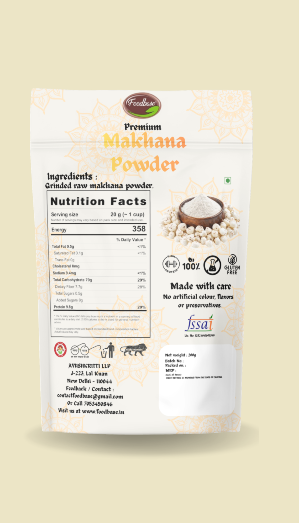 foodbase Makhana Powder